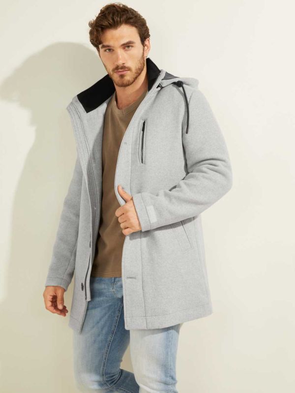 Guess Urban Wool-Blend Rockar Herr Ljusgrå | 381479-OVW