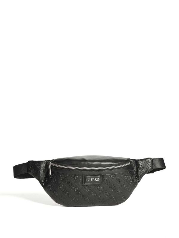 Guess Vezzola Quattro G Bältesväska Herr Svarta | 764102-AOJ