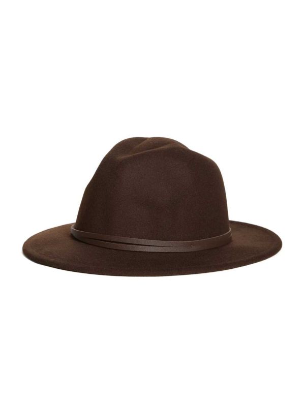 Guess Vickie Breda Brim Hatt Dam Bruna | 735698-FRI