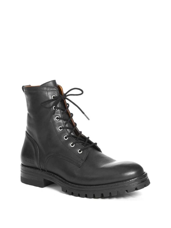 Guess Vigo Combat Stövlar Herr Svarta | 362704-EMY