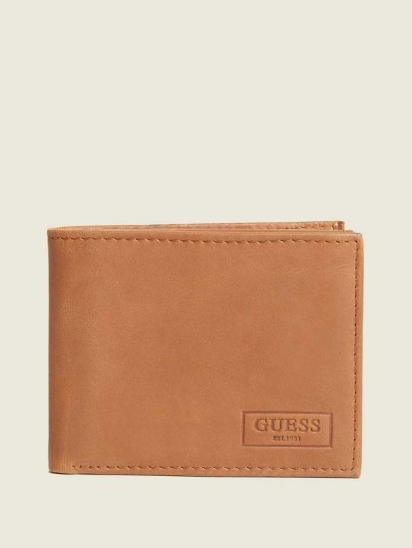 Guess West Passport Case Plånbok Herr Bruna | 064953-FWS