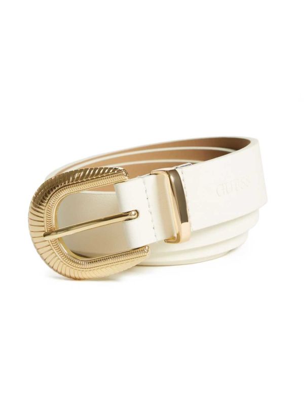 Guess Western Bälte Herr Grädde | 471205-AXU