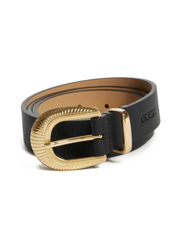 Guess Western Bälte Herr Svarta | 295187-PWV