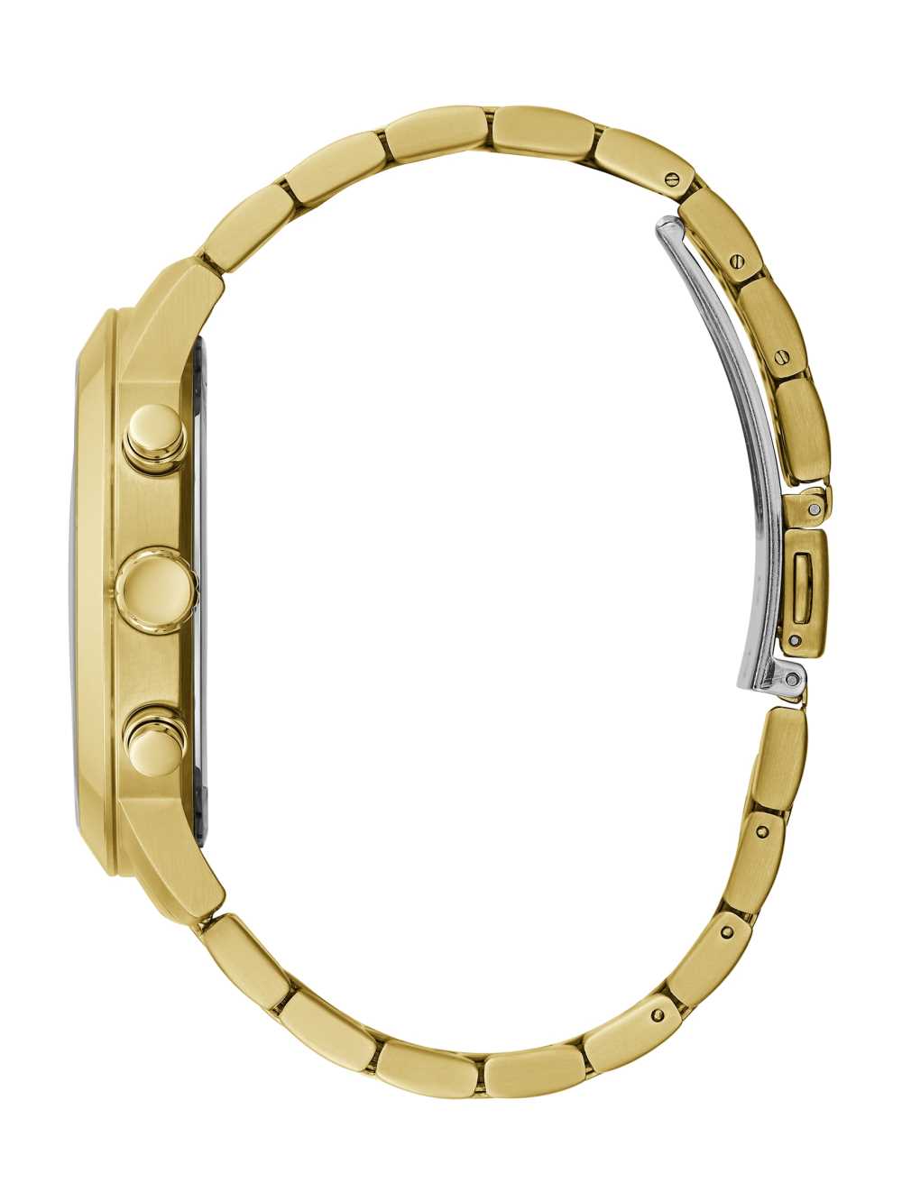 Guess Black Gold-Tone Multifunction Klocka Herr Guld | 084615-EGZ