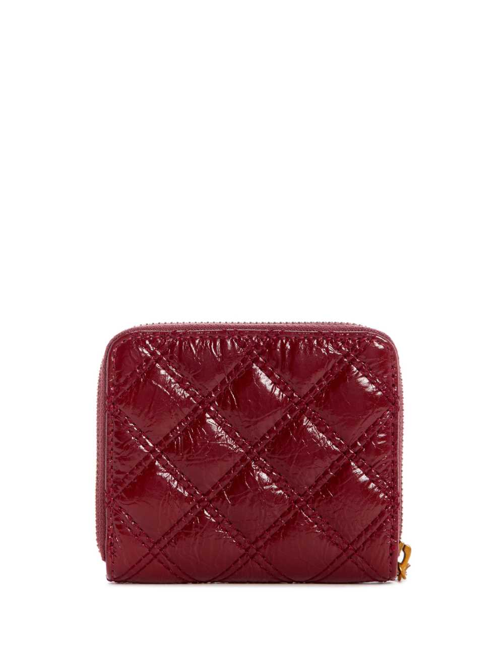 Guess Cessily Quilted Small Zip-Around Plånbok Dam Röda | 278406-YEH