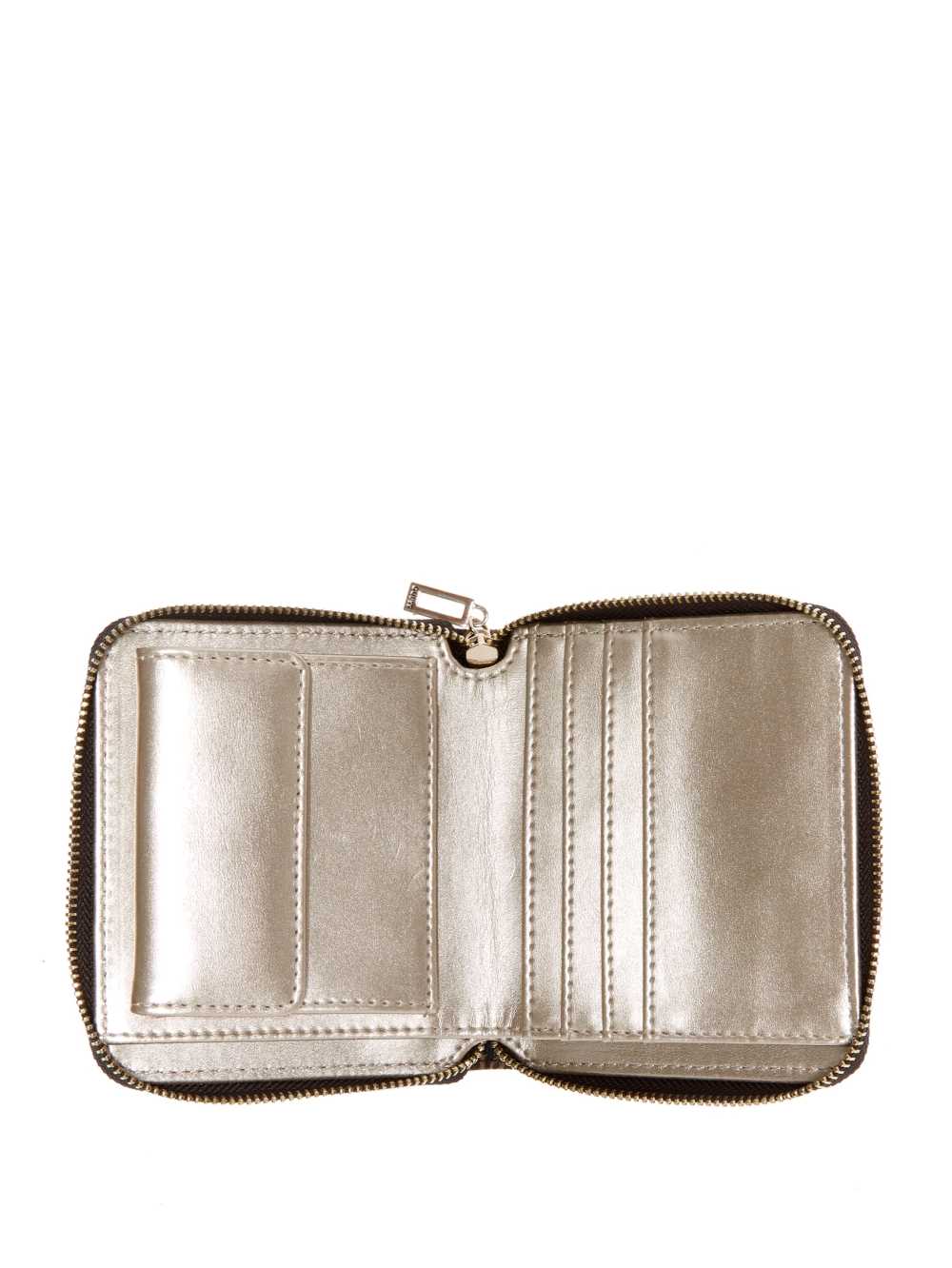 Guess Cessily Quilted Small Zip-Around Plånbok Dam Röda | 278406-YEH