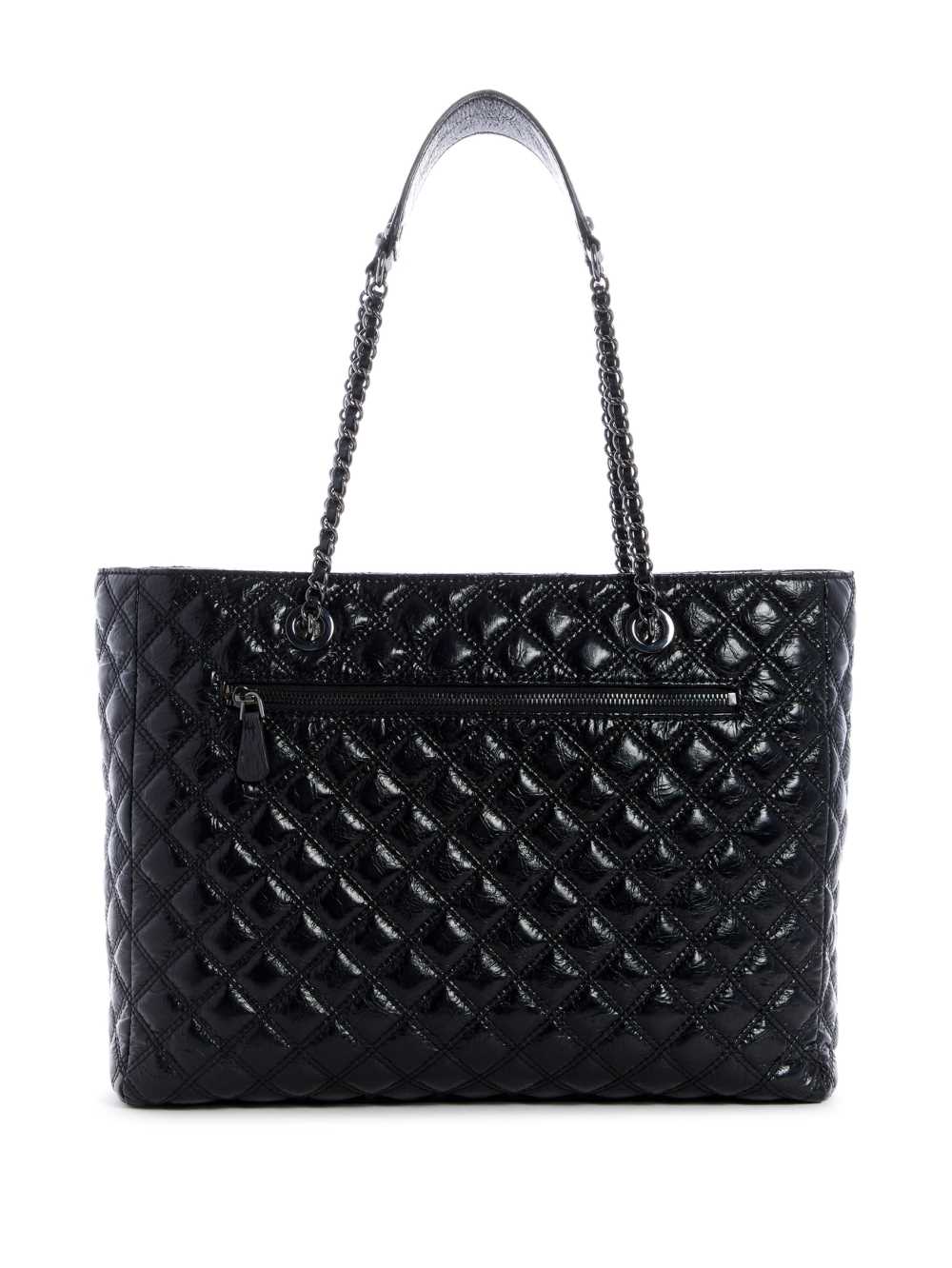 Guess Cessily Quilted Toteväska Dam Svarta | 849365-NWK