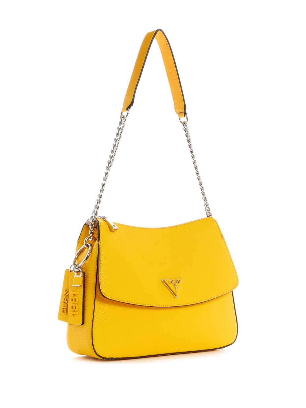 Guess Cordelia Hobo Bag Axelväska Dam Blommiga Orange | 034281-XTA
