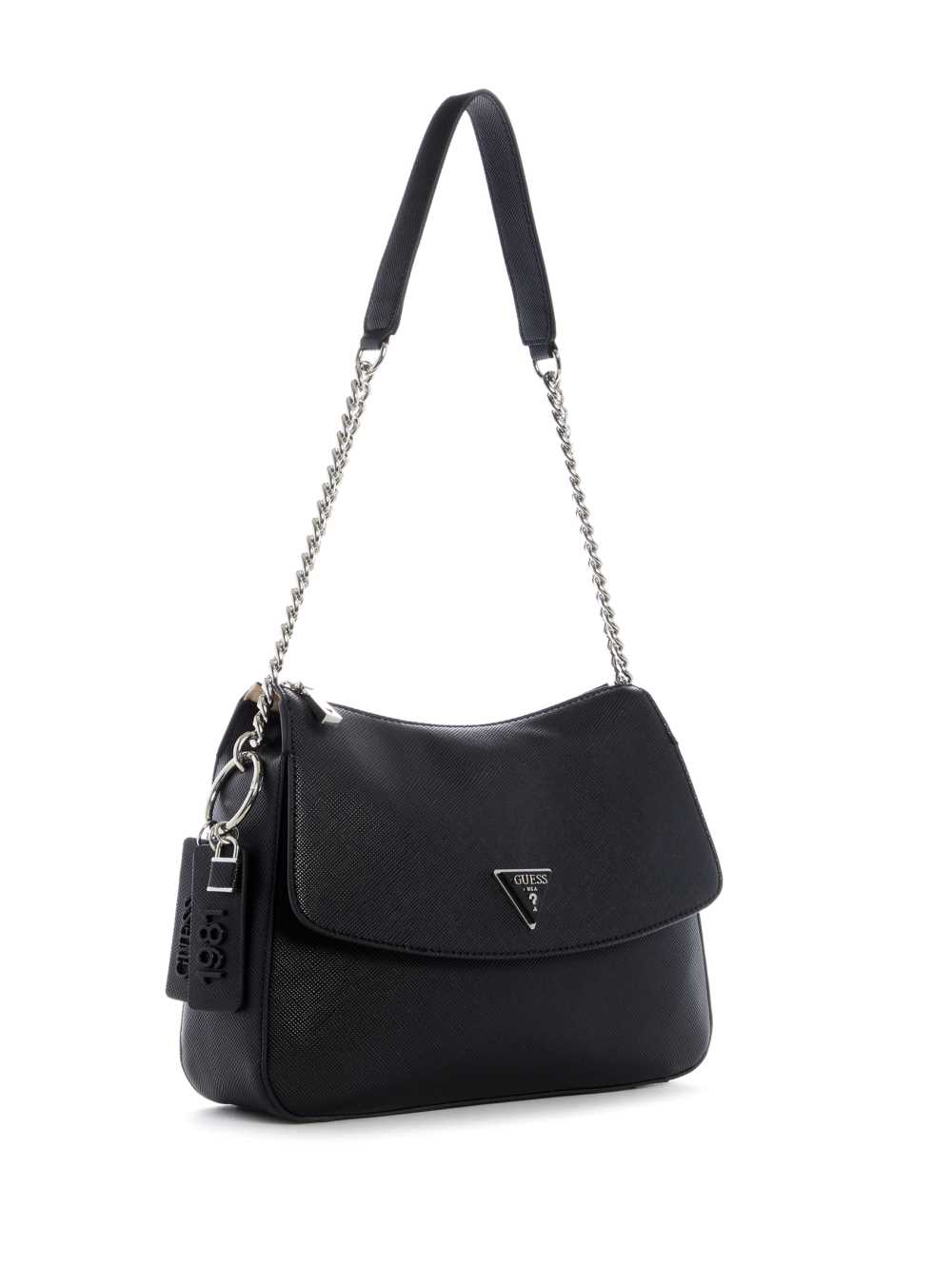 Guess Cordelia Hobo Bag Axelväska Dam Svarta | 042159-NGT