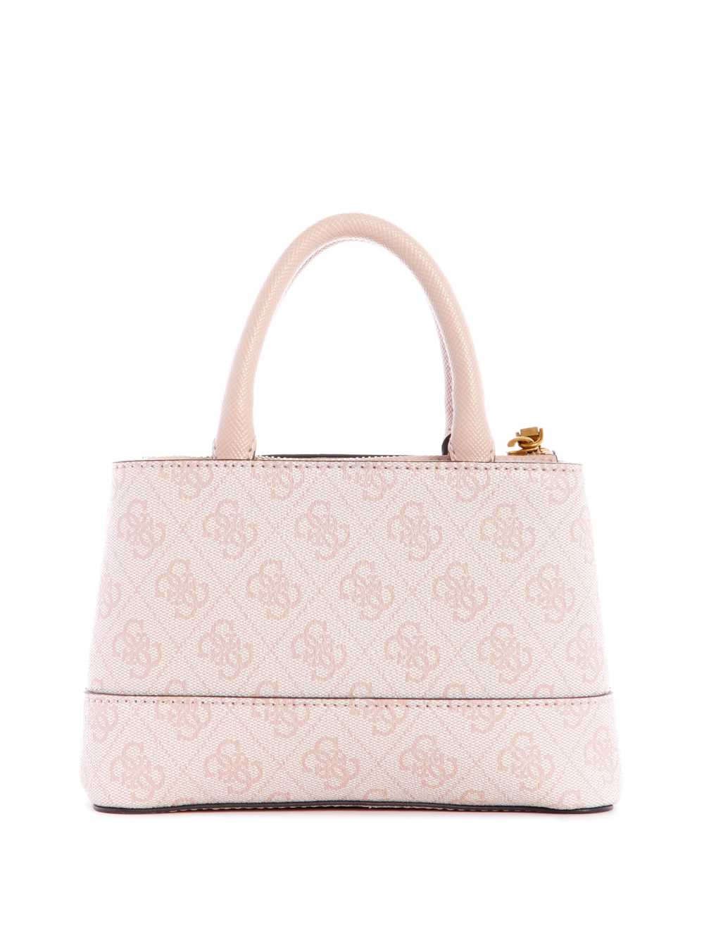 Guess Cordelia Logo Mini Satchel Väska Dam Rosa Vita | 095347-CQS