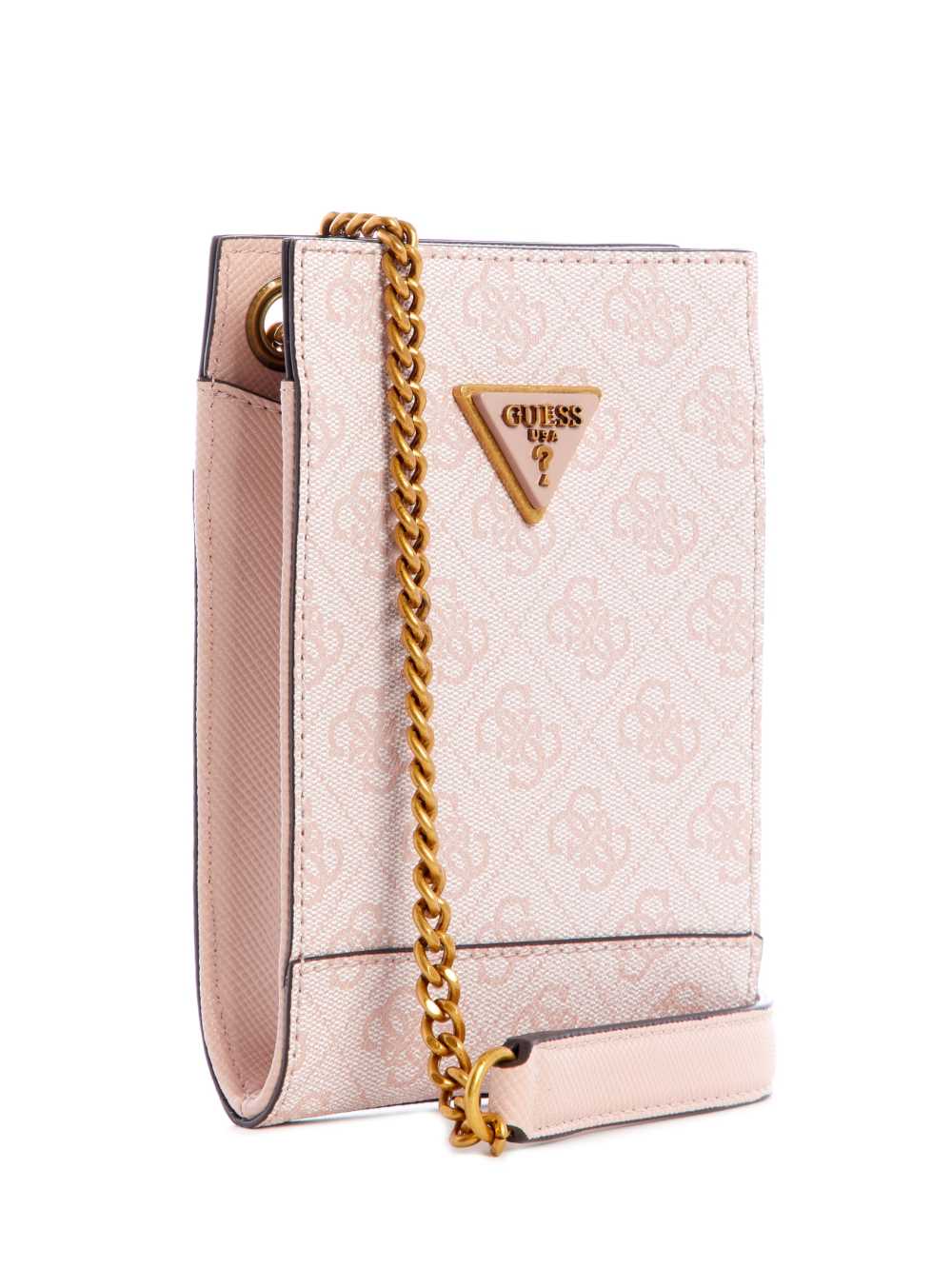Guess Cordelia Logo Phone Case Plånbok Dam Rosa Vita | 456932-KDY