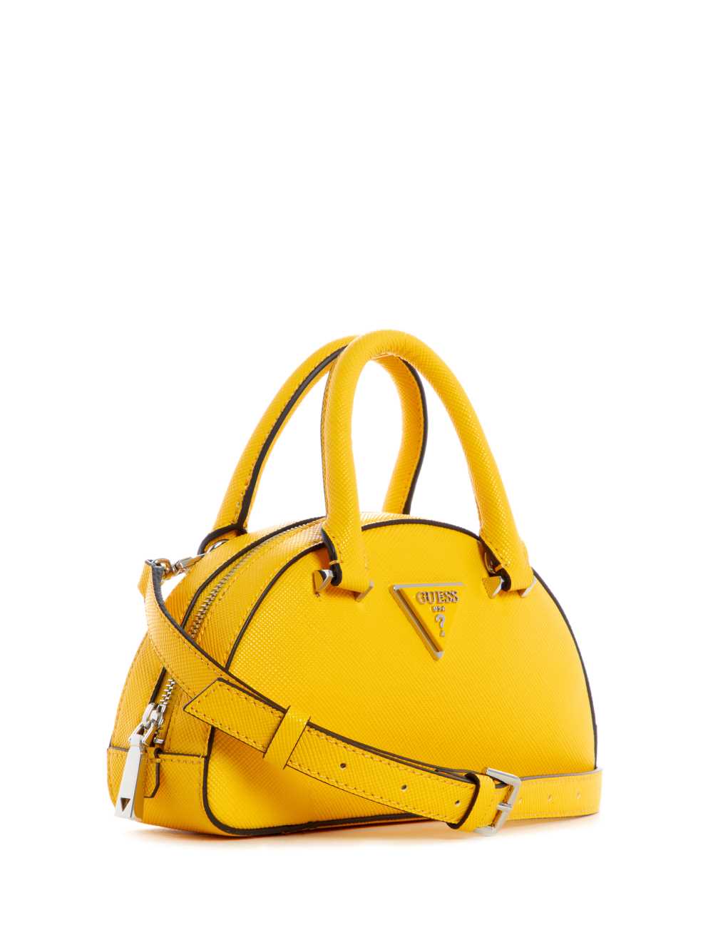 Guess Cordelia Mini Dome Satchel Väska Dam Blommiga Orange | 403526-KUO