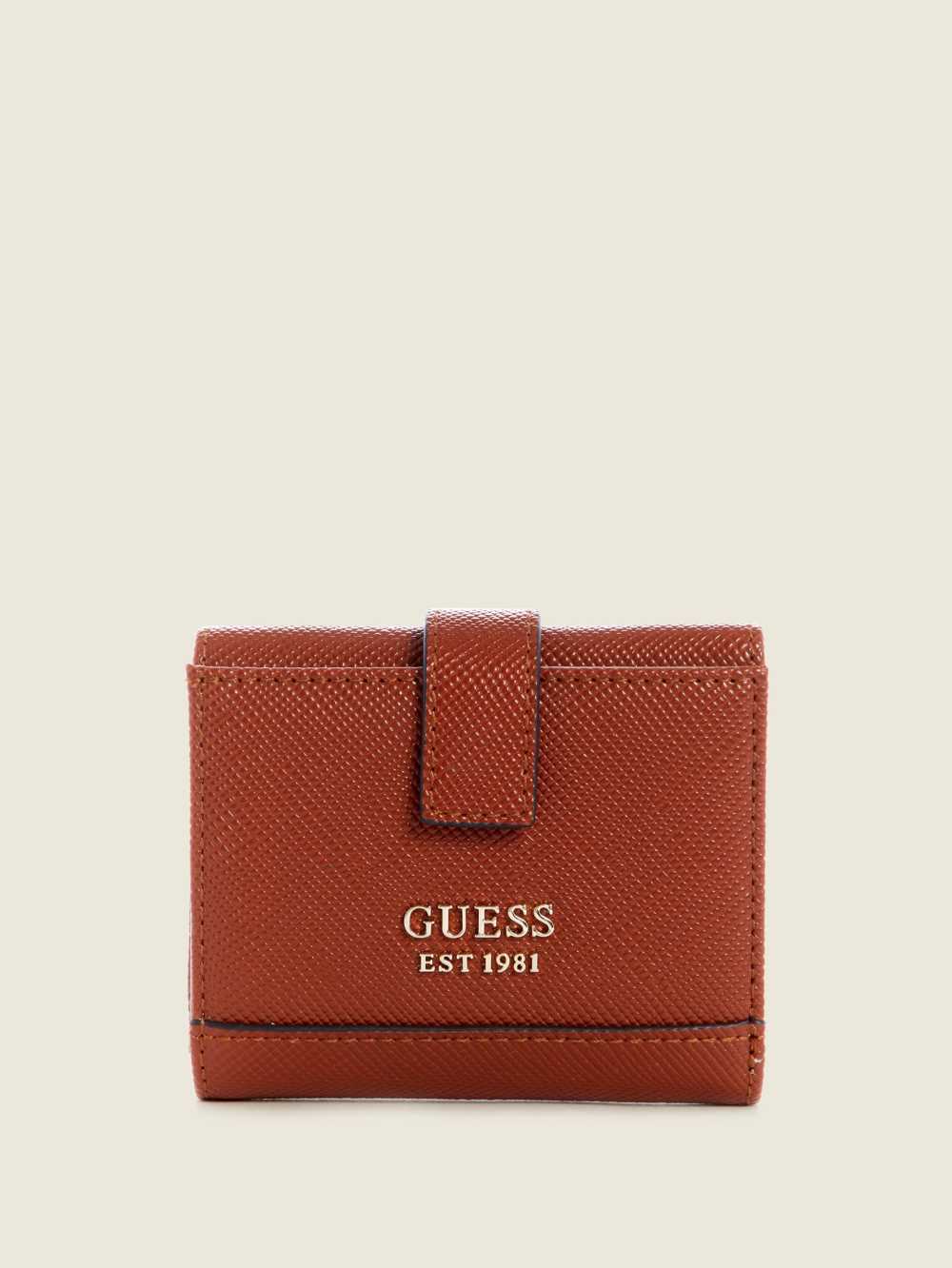 Guess Cordelia Petite Trifold Plånbok Dam Bruna | 467932-KNJ