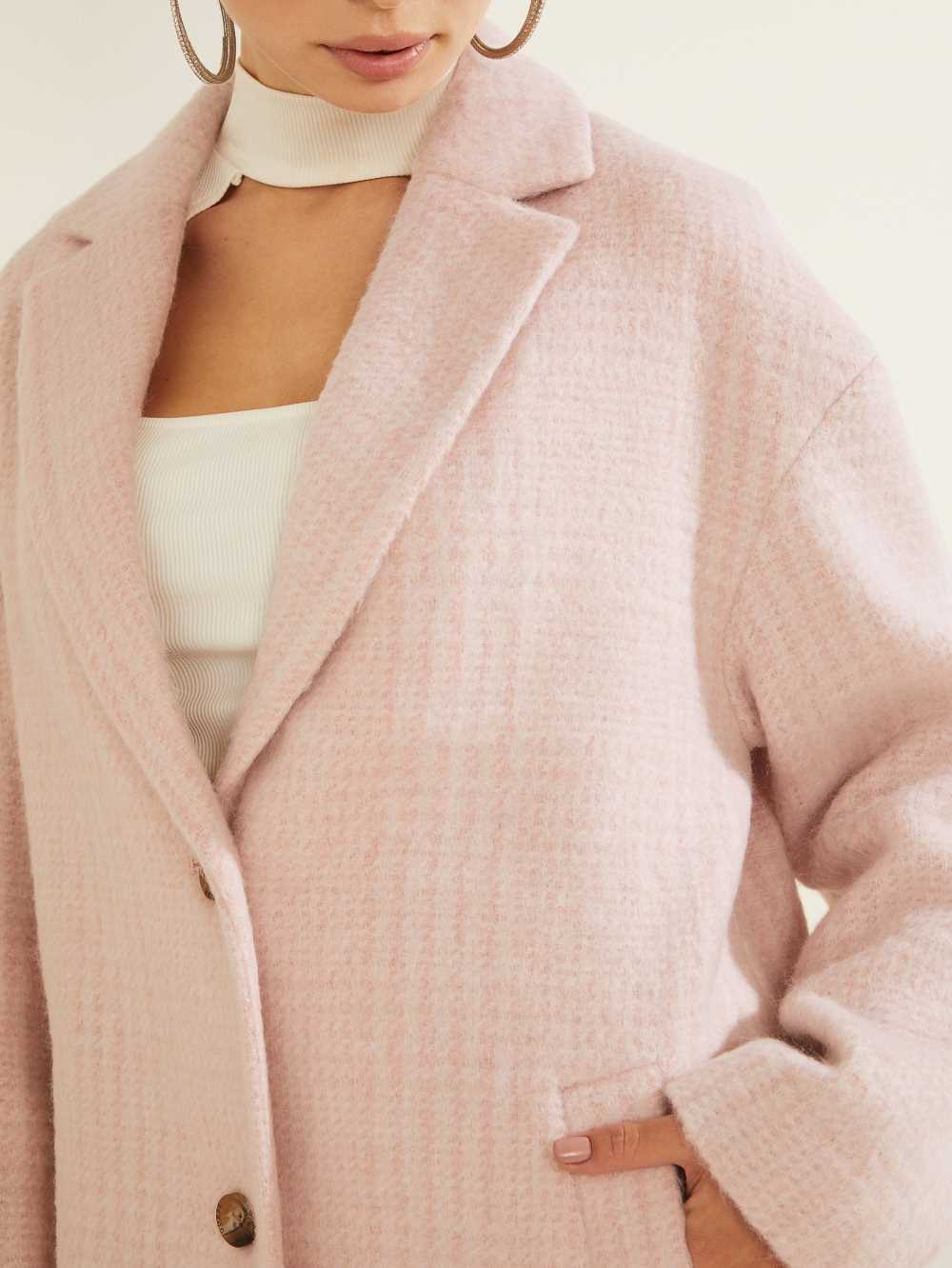 Guess Destiny Wool-Blend Rockar Dam Rosa | 150986-XKD