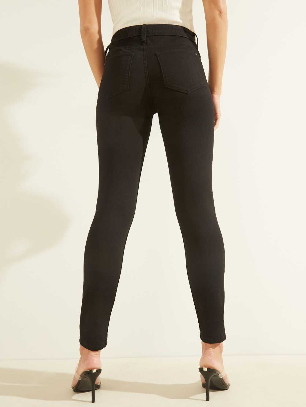 Guess Eco Low-Rise Power Skinny Jeans Dam Tvätt | 124307-UVX