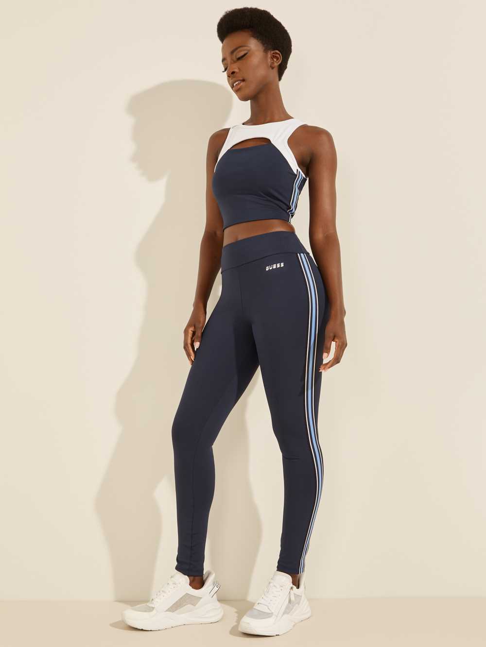 Guess Ethel Leggings Dam Blå | 967812-NBJ