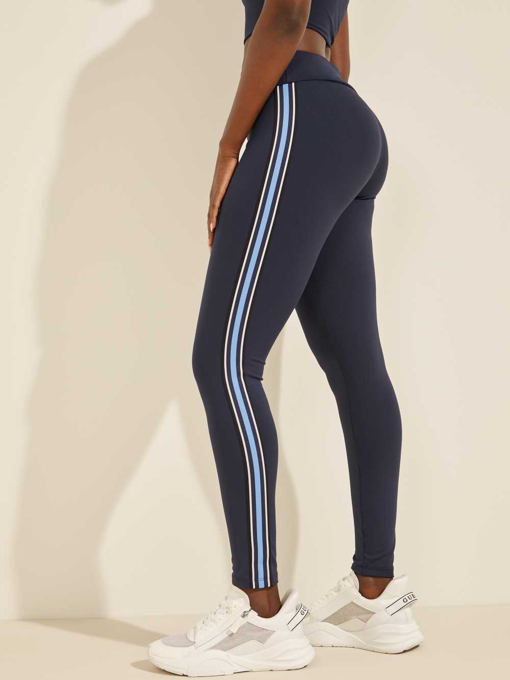 Guess Ethel Leggings Dam Blå | 967812-NBJ