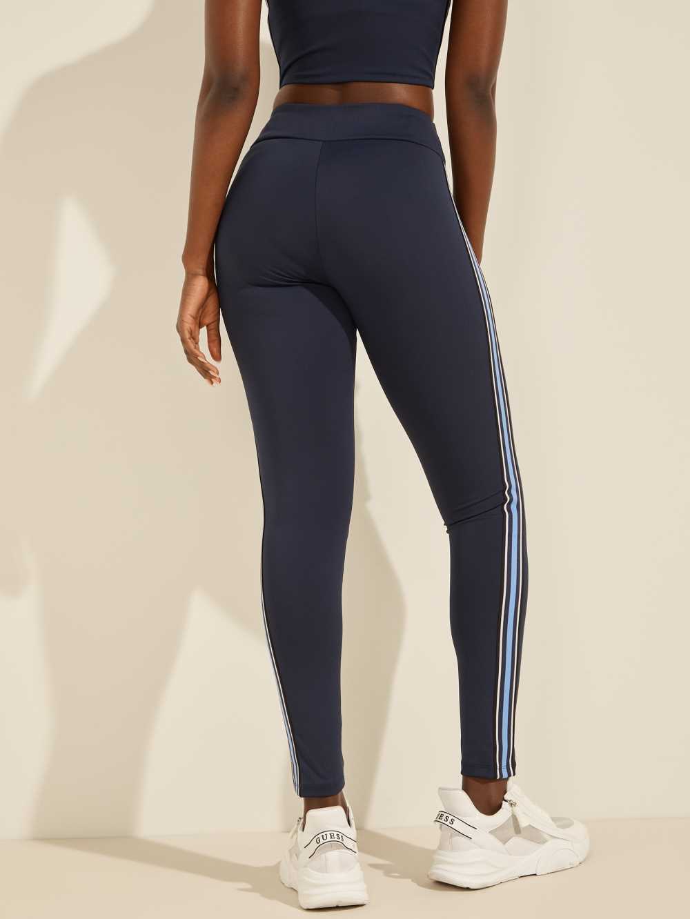 Guess Ethel Leggings Dam Blå | 967812-NBJ