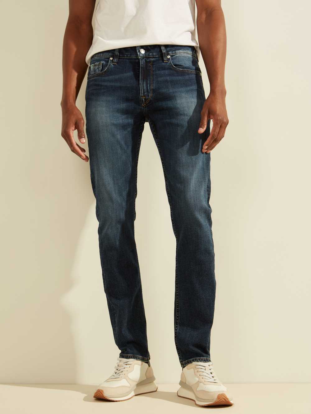 Guess Faded Skinny Jeans Herr Tvätt | 204591-RLD