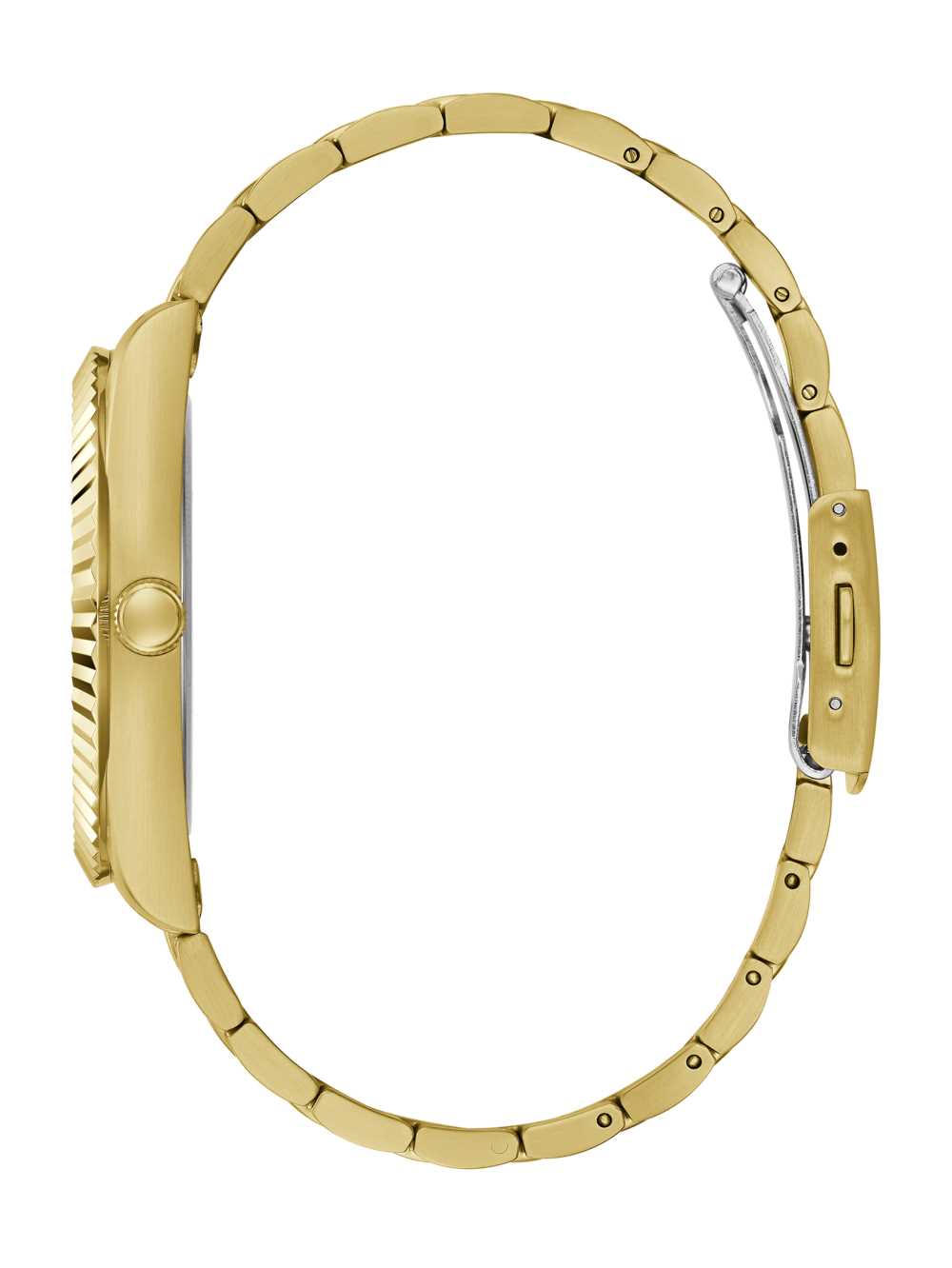 Guess Gold-Tone Analog Klocka Herr Olika Färger | 032517-UNE