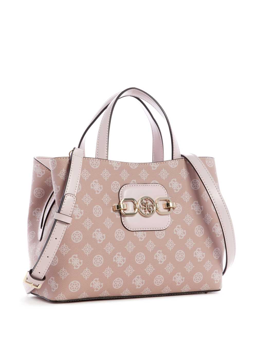 Guess Hensely Logo Girlfriend Satchel Väska Dam Olika Färger | 962538-OAD