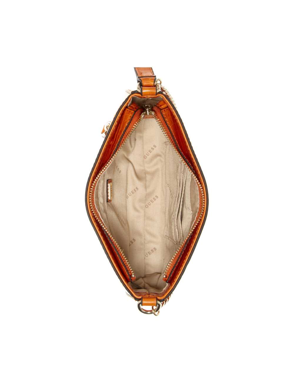 Guess Katey Mini Axelväska Dam Orange | 829756-TIA