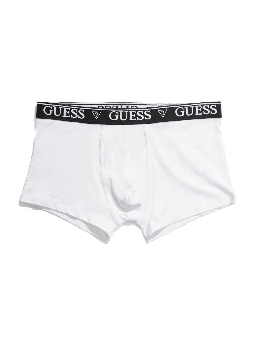 Guess Logo Band Boxer Briefs Underkläder Herr Vita | 027614-PIN