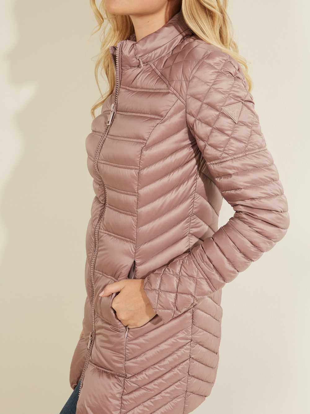 Guess Natasha Packable Down Jacka Dam Ljusbruna | 425096-ZMX