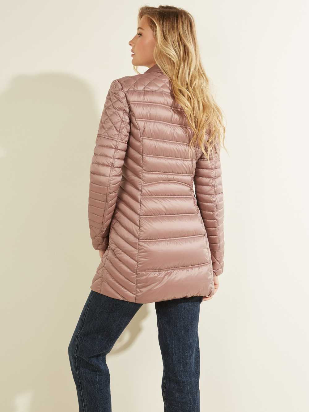 Guess Natasha Packable Down Jacka Dam Ljusbruna | 425096-ZMX