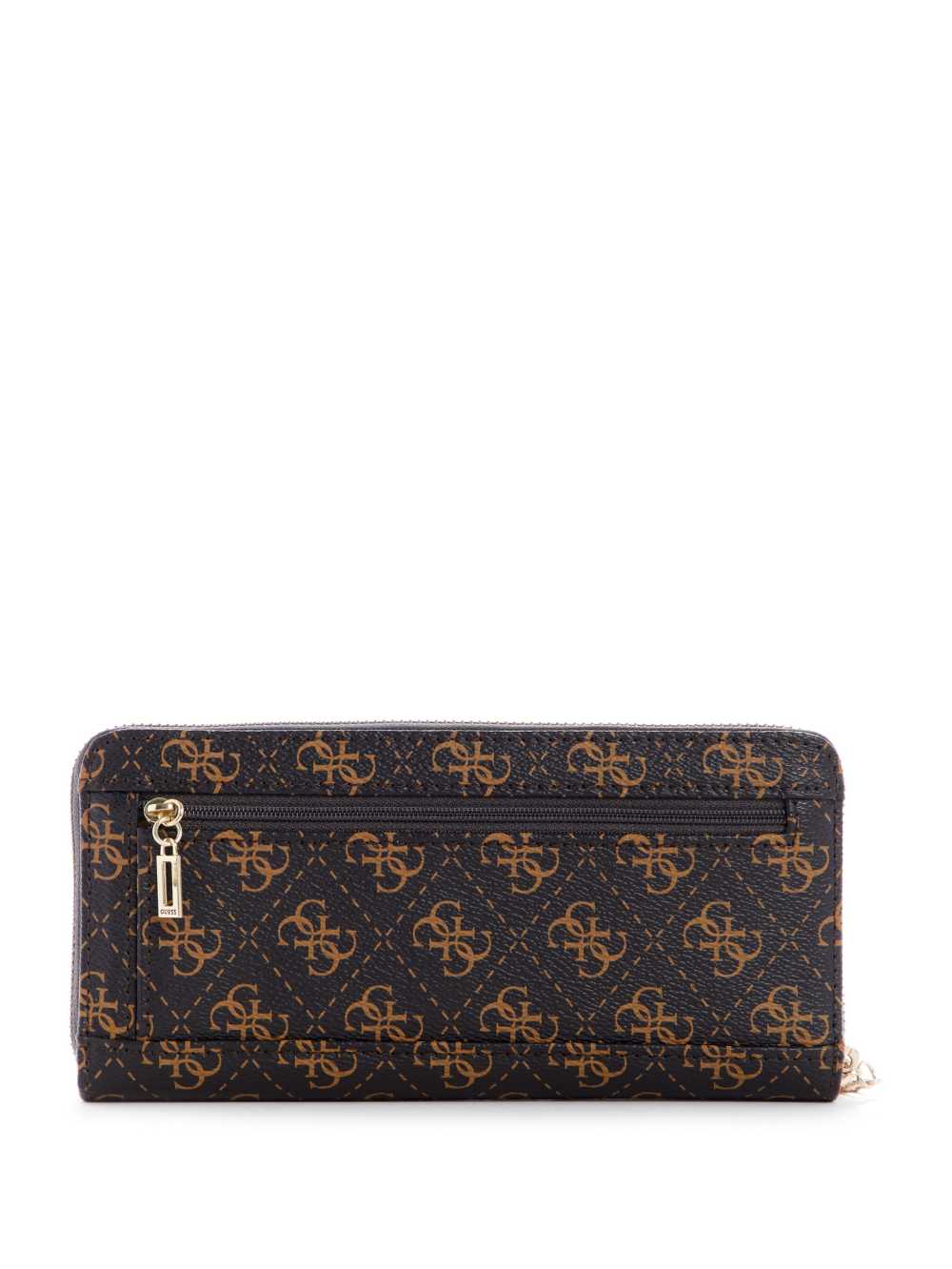 Guess Noelle Logo Large Zip-Around Plånbok Dam Bruna Olika Färger | 874510-YHG