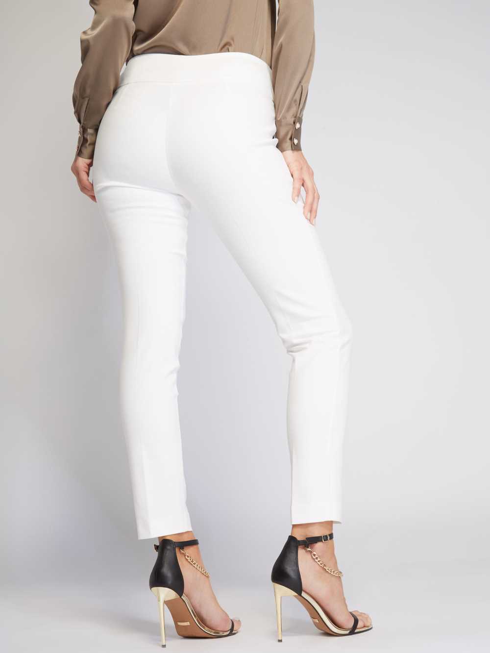 Guess Olivia Skinny Byxor Dam Grädde | 152837-JLM