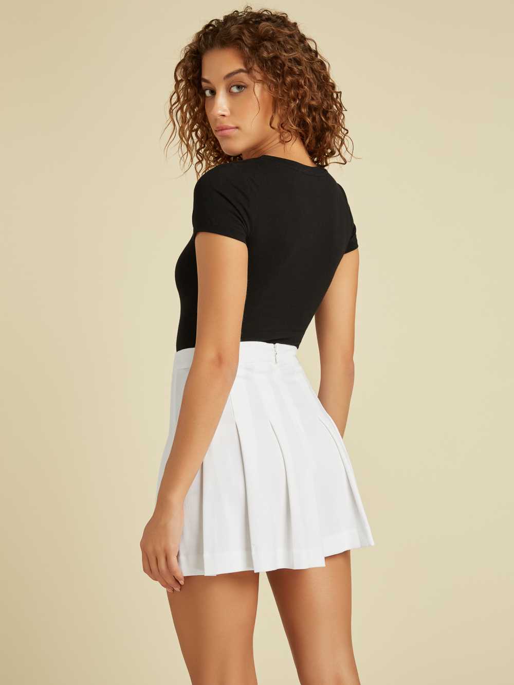Guess Original Logo Bodysuit Dam Svarta | 709356-MQG