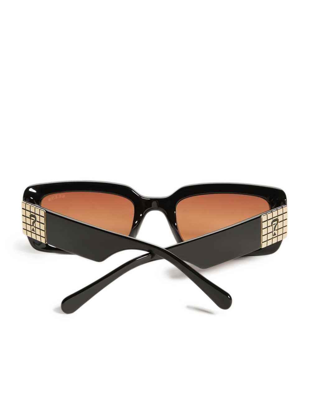 Guess Original Rectangular Solglasögon Dam Svarta | 174280-NHA