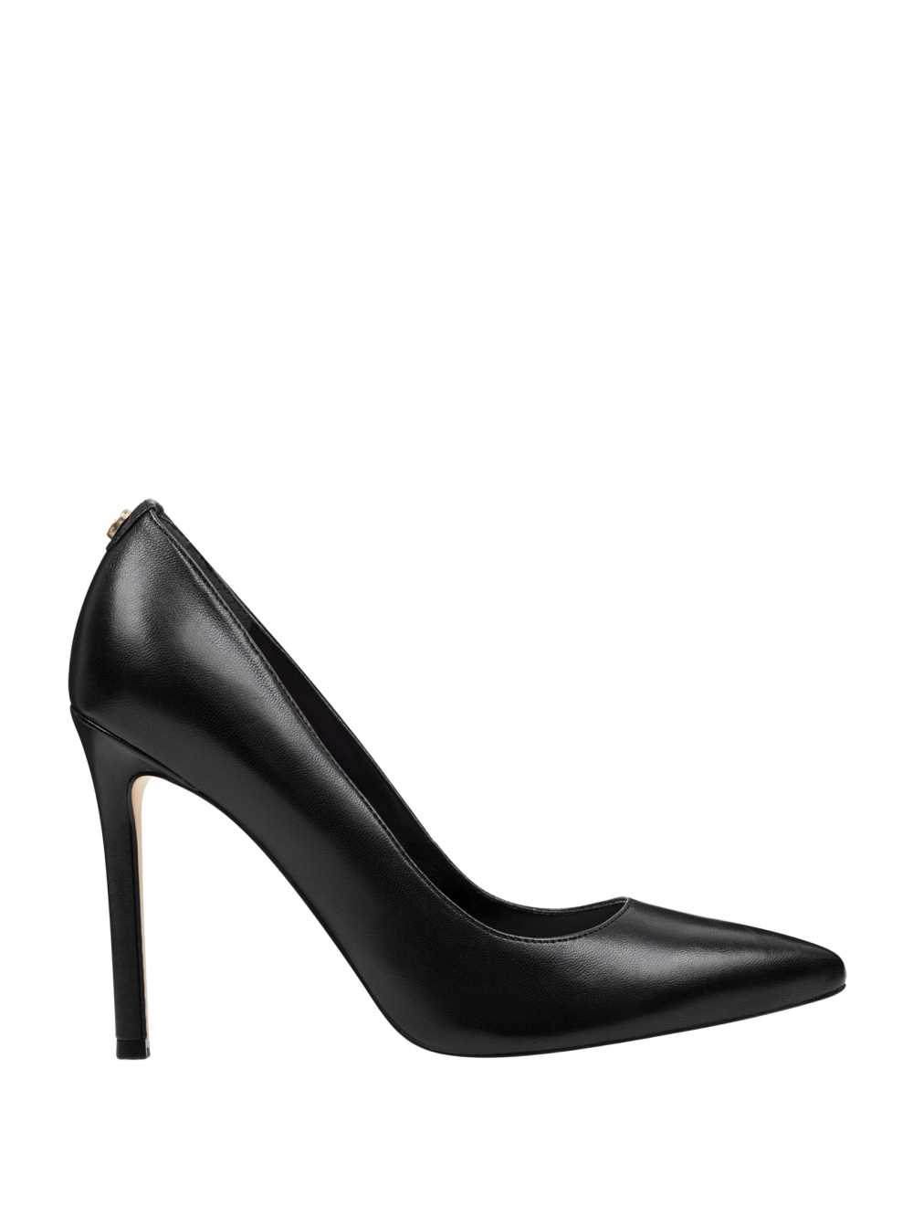 Guess Pointed Faux-Läder Pumps Pumps Dam Svarta | 409578-RQH