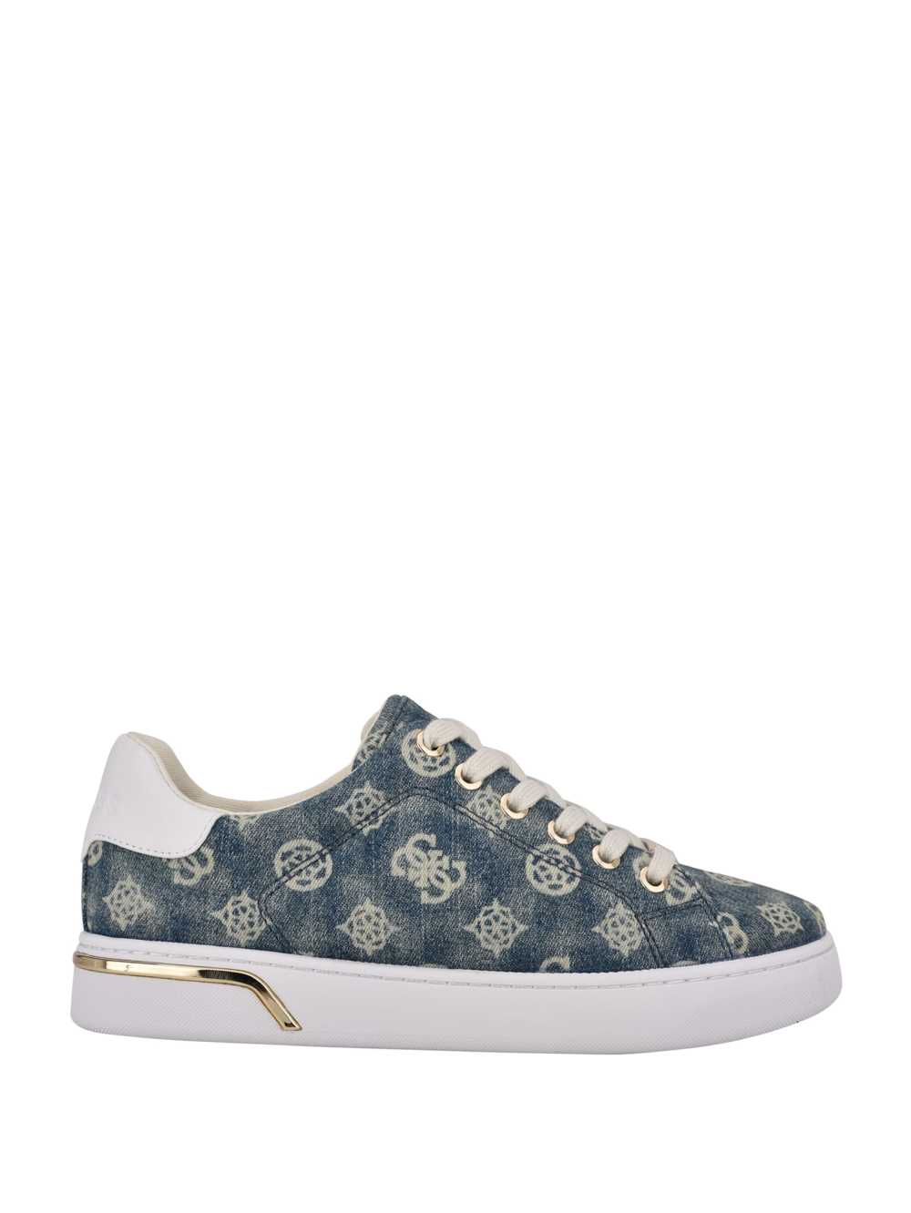 Guess Rollin Logo Low-Top Sneakers Dam Blå | 796248-RTX