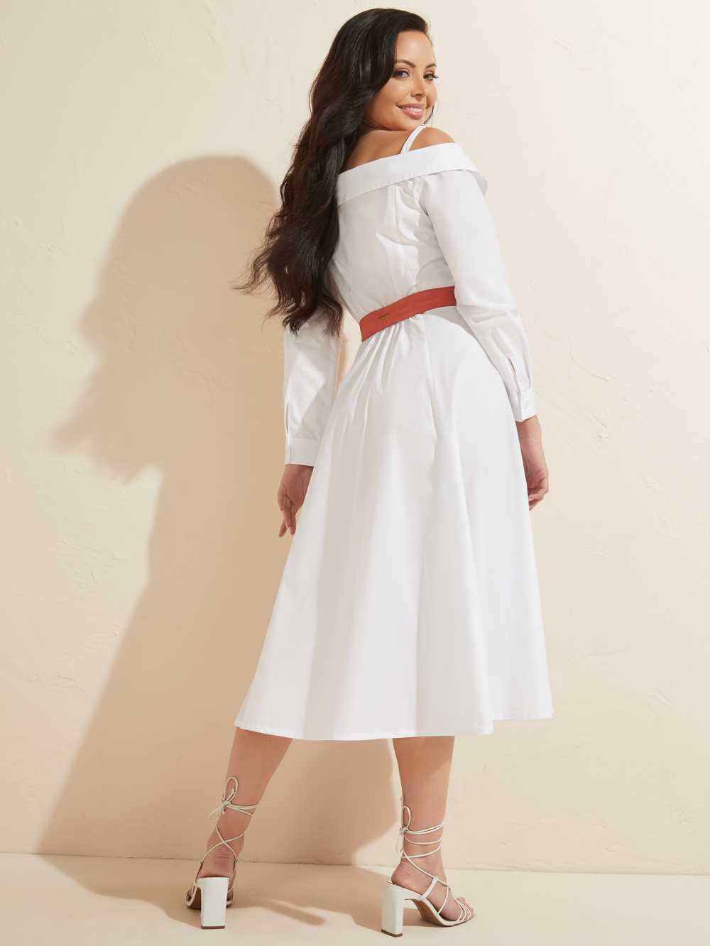 Guess Sadira Skjorta Dam Vita | 710948-IMY