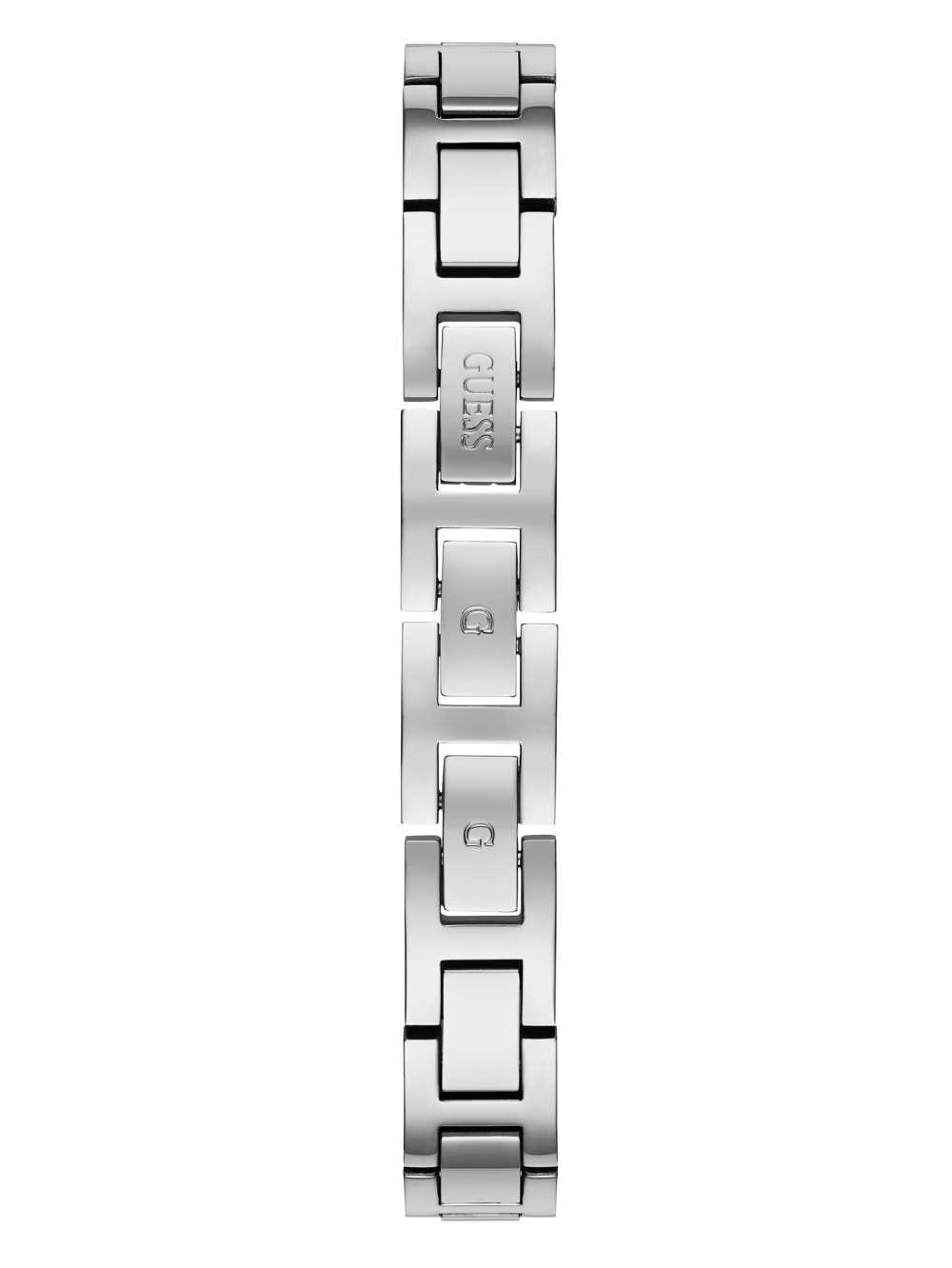 Guess Silver-Tone Crystal Analog Klocka Dam Olika Färger | 109326-MYL