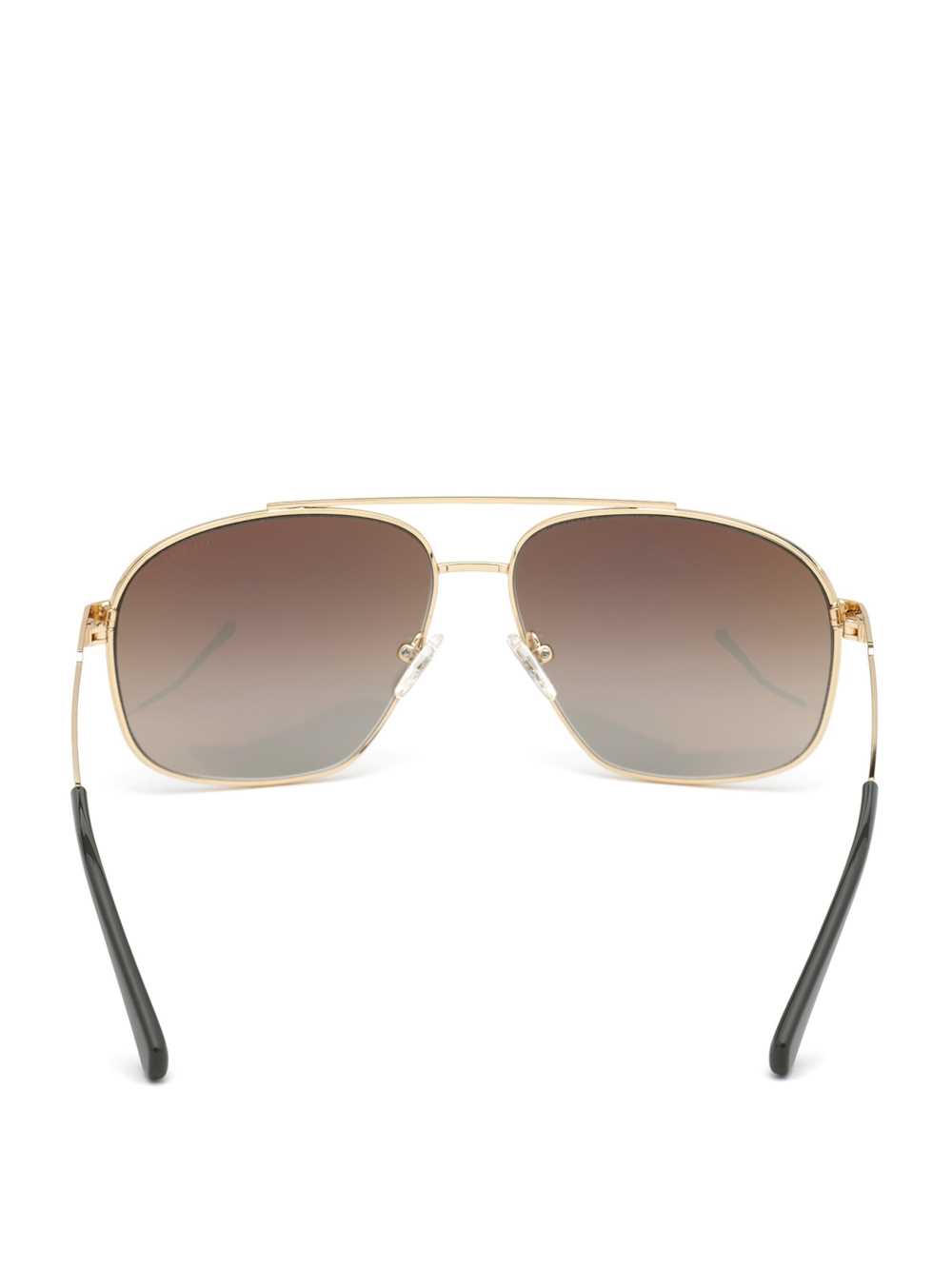 Guess Trevor Navigator Solglasögon Herr Guld Svarta | 394076-QNL