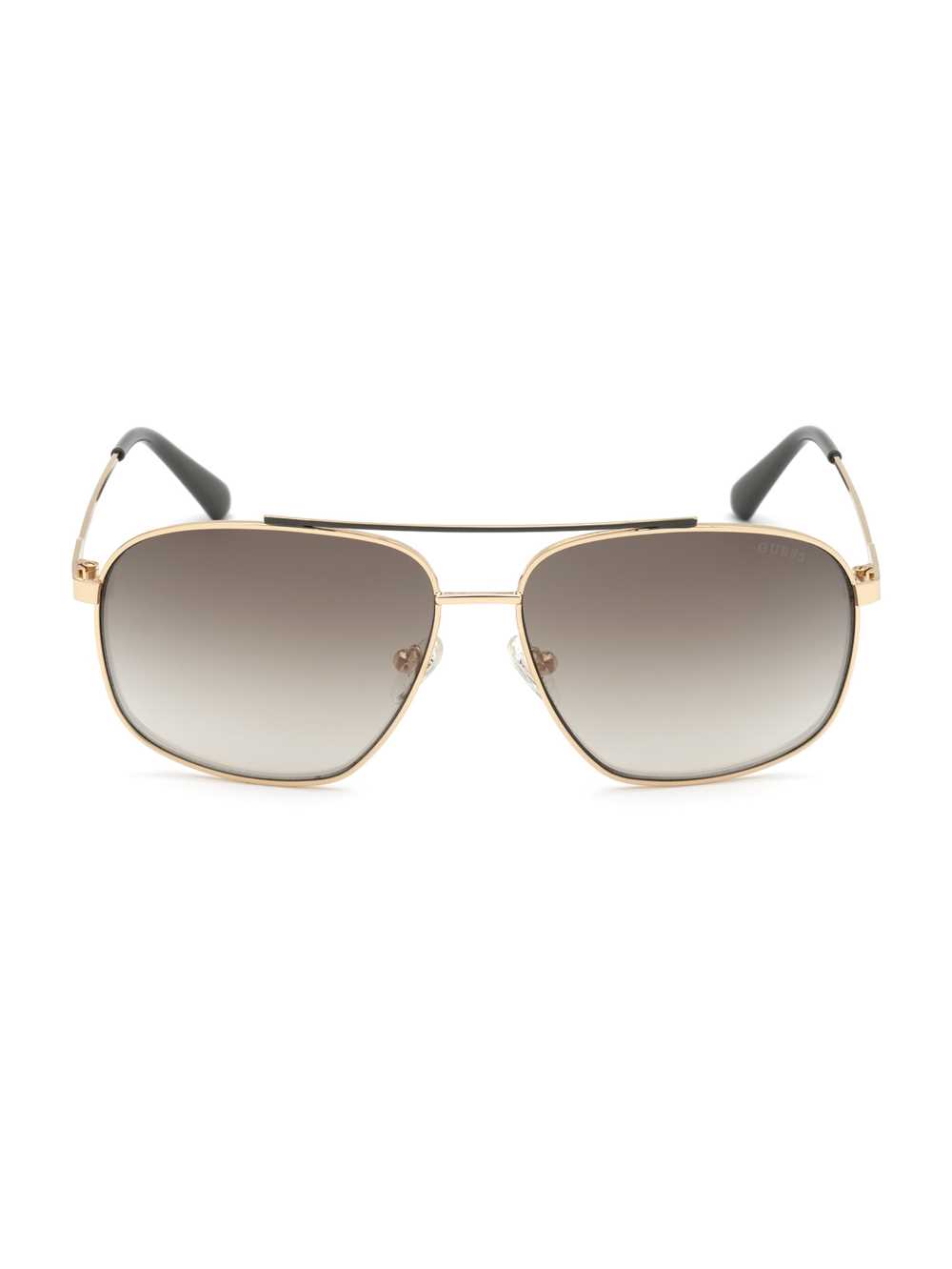 Guess Trevor Navigator Solglasögon Herr Guld Svarta | 394076-QNL