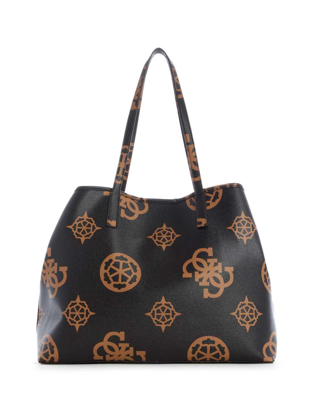 Guess Vikky Logo Large Toteväska Dam Svarta Blommiga | 987435-XON